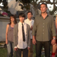 The Gregsons and their neighbors survey the damage in “Torando!”